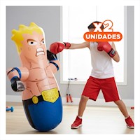 Pack2 Inflable Color Azul de Marca Reconocida para Asegurar la Calidad Y+Regalo Sticker